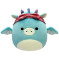 thumbnail image 1 of Push Squishmallows Tatiana Teal Dragon 35 cm Official Jazwares, 1 of 7