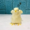 thumbnail image 2 of 3 inch Realistic Chick Plush Toy Simulation Stuffed Animal Soft Cuddly Design Fabric Friends Easter Basket Filler Birthday Gift Home Decor, 2 of 4
