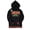 Black/Red, variant on Morgan State University Men's Gray HBCU Pullover Hoodie with Striped Ribbing and Contrast Stitching