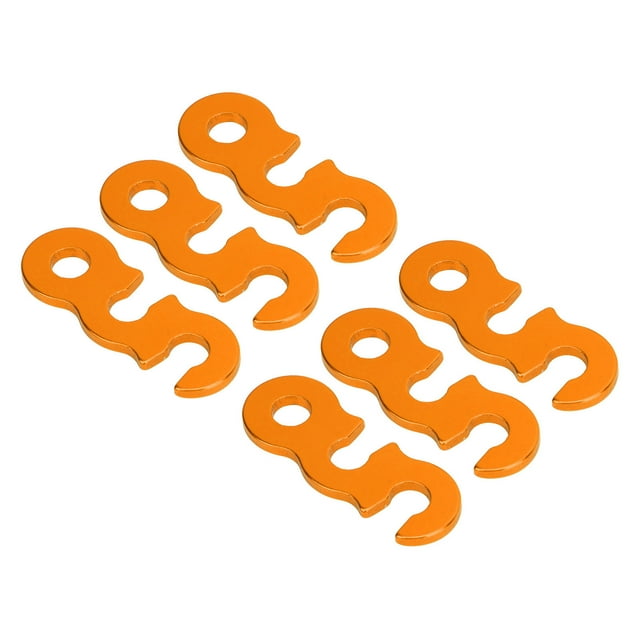 10PCS Rope Tensioner Cord Adjuster, Aluminium Alloy Stable Fixation Wind Buckle For Tent Hiking