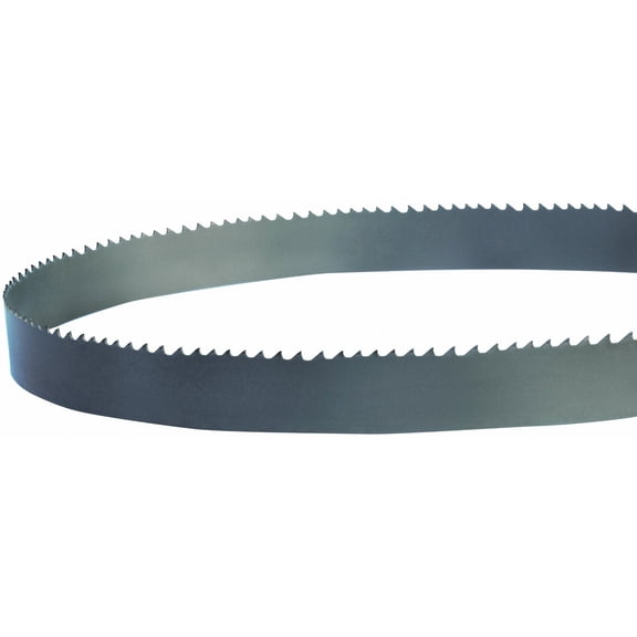 Lenox QXP Vari-Raker Band Saw Blade, Bimetal, Regular Tooth, Raker Set, Positive Rake, 130.5" Length, 1" Width, 0.035" Thick, 5-8 TPI CA2