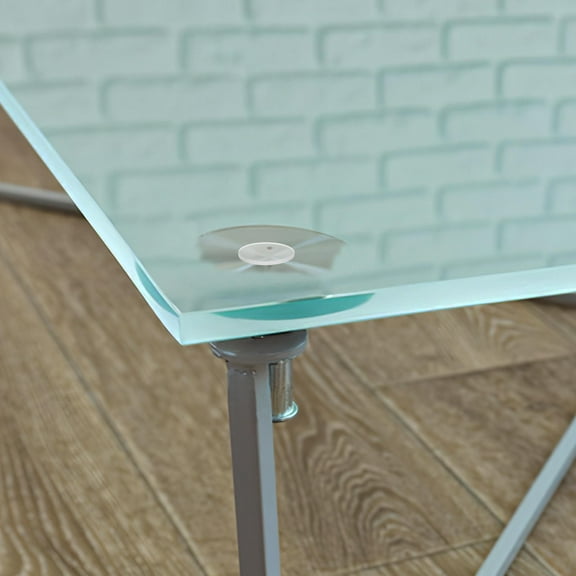 HOOWIFFY Clear  PVC Anti Slip Pads 50Pcs for Furniture Legs and Tables