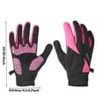 thumbnail image 2 of Openpig Winter Gloves for Men Women Warm Touchscreen Gloves for Cold Weather Thin Water-Resistant Windproof Non-Slip Gloves for Cycling, Driving, Running, Hiking, 2 of 2