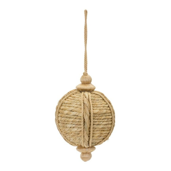 Melrose International LLC Onion Ornament (Set of 6) 3.25"D x 5.5"H Jute