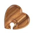 thumbnail image 4 of CarpNettore Appetizer Plate Gift Portable Lightweight Snack Tray for Party Wedding Hotel Heart Shaped, 4 of 9