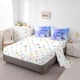 thumbnail image 5 of Homewish Gradient Marble Twin Bedding Sets 7-Piece for Boys Girls,Abstract Stone Pattern Bedding Comforter Set Microfiber,Marbling Watercolor Breathable Sheet Sets,Breathable Home Decor,Reversible, 5 of 8