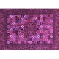 thumbnail image 1 of Ahgly Company Indoor Rectangle Abstract Purple Contemporary Area Rugs, 3' x 5', 1 of 4