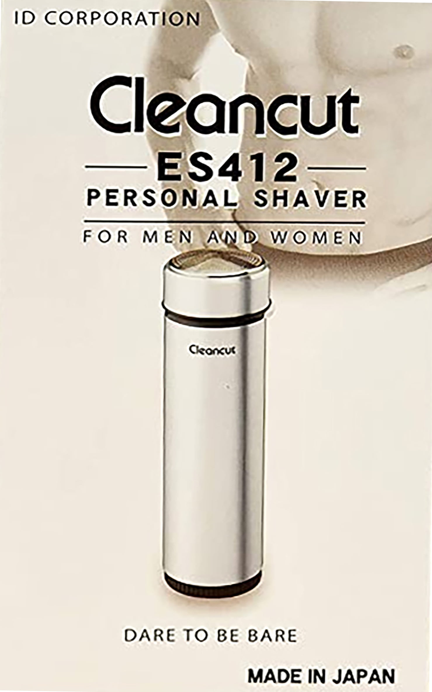 Cleancut ES412 Personal Shaver For Men And Women Shave Inside & Outside The  Bikini Line & More 