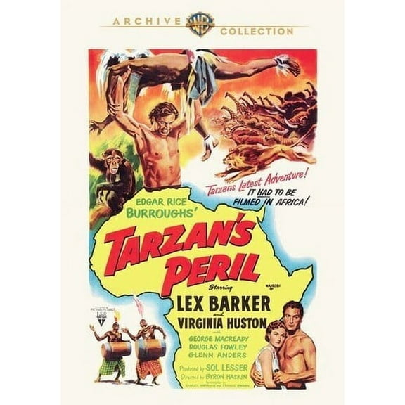 Tarzan's Peril (DVD), Warner Archives, Action & Adventure