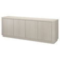 thumbnail image 4 of Evelyn&Zoe Plympton Transitional TV Stand For TVs up to 75", Alder White, 4 of 8