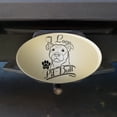 thumbnail image 2 of I Love My Pit Bull Oval Tow Trailer Hitch Cover Plug Insert, 2 of 3