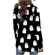 thumbnail image 3 of Cárdigan de moda para mujer, estampado holgado, de manga larga, abrigo, blusa, abrigo para mujer, 3 of 5
