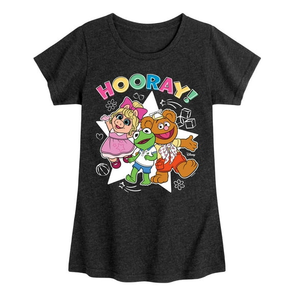 Muppet Babies - Hooray - Toddler & Youth Girls Short Sleeve Graphic T-Shirt
