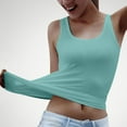 thumbnail image 1 of SMihono Hauts pour Femmes Débardeur pour Femmes Doublure en Coton pour Femmes Débardeur à Col Rond Hauts avec un Beau Dos Débardeurs pour Femmes Hauts d'Été pour Femmes, 1 of 5