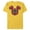 Yellow, variant on Disney Mickey Mouse Icon Holiday Flannel - Short Sleeve Blended T-Shirt for Adults - Customized-Yellow