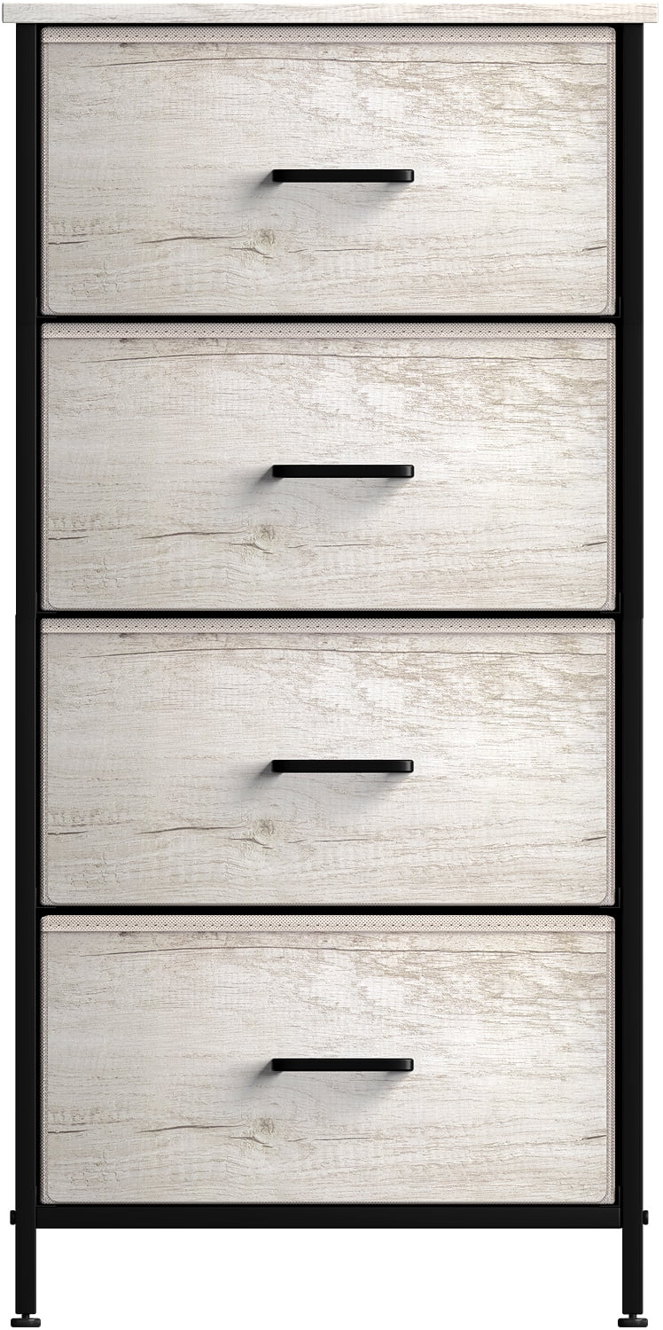 Sorbus Tall Fabric Storage Dresser - Stand Up Tower of Drawers for Bedroom, Dorm, Closet, Living Room, Entryway, & More - Skinny Nightstand Organizer