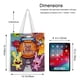 thumbnail image 5 of Happy Tree Friends Bolso de tela con estampado de lienzo para mujer, bolsa de compras reutilizable y estética, con cremallera interior, regalo para mujer,40*45cm., 5 of 6