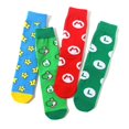 thumbnail image 5 of Calcetines de algodón de Super Mario Bros Anime, regalo de Navidad, figuras de acción, juguetes, Luigi, Yoshi, estrellas, medias con forma de hongo, regalos de cumpleaños para niños, 5 of 5