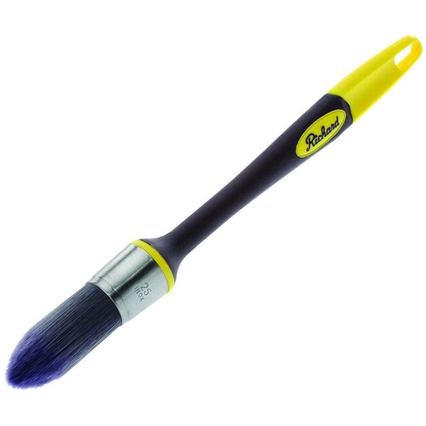 Richard 13425 Trim Brush, 1 in, Polyester SRT, Soft Grip