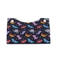 thumbnail image 2 of Picia Cartoon Dinosaur Pattern Long Tissue Box Cover,PVC Leather Triangle Holder,Tissue Box Holder with Magnetic Bottom,Facial Paper Organizer Dispenser-7.9"X4.9"X4.5", 2 of 9