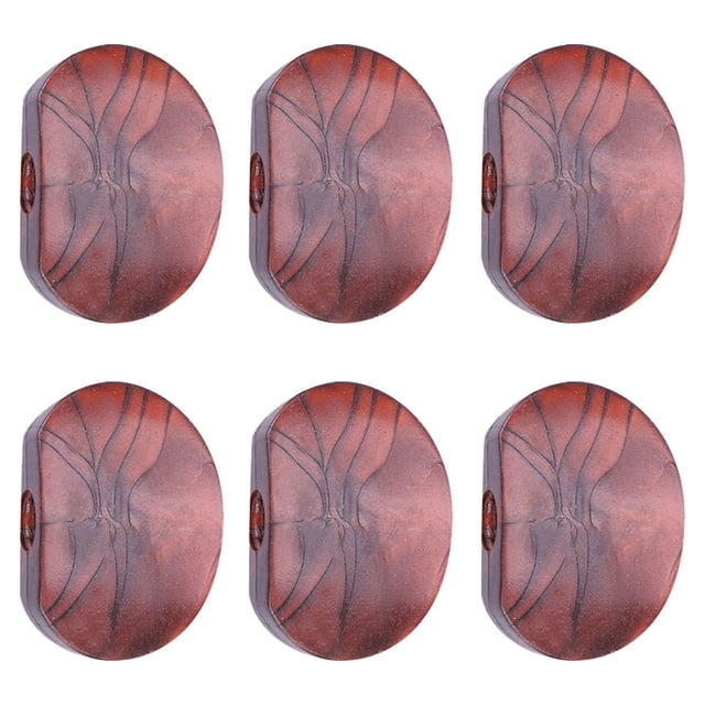 Acrylic Metal Alloy Tuning Peg Button, Tuner Machine, 2.3 X 1.7cm Pack Of 6 For Tuning Pegs Buttons For Guitar