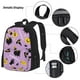 thumbnail image 3 of Fotbe Cute Halloween Set Escolar 3 en 1 para Niños - Mochila Duradera con Lonchera Aislante y Estuche para Lápices - Mochila Escolar para Niños y Niñas, 3 of 7