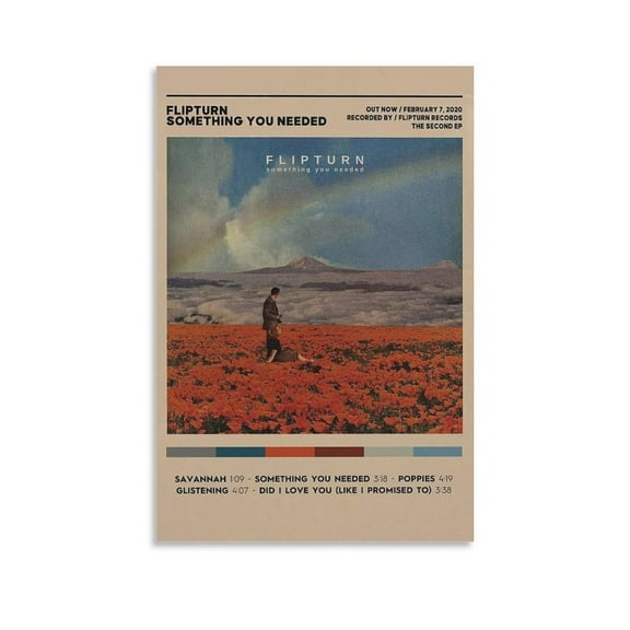 Flipturn Something You Needed Canvas Poster Bedroom Decoration Landscape Office Valentine's Birthday Gift