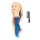 thumbnail image 2 of Cabeza de maniquí BuyWeekMX para Peinar el Cabello Colorido, 2 of 9