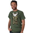 thumbnail image 3 of Camouflage Faux Three Piece Tuxedo Men's Big & Tall Crewneck Graphic Tee Brisco Brands 2X, 3 of 5