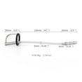 thumbnail image 2 of 5.31 inch Flexible Hollow Urethral Sound with Silicone Cock Ring Sex Toy for Men, 2 of 7