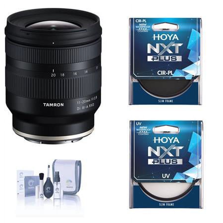 UPC: 0192223186309 | 11-20mm f/2.8 Di III-A RXD Lens for Sony E  Bundle with Hoya NXT Plus 67mm UV+CPL Filter Kit  Cleaning Kit