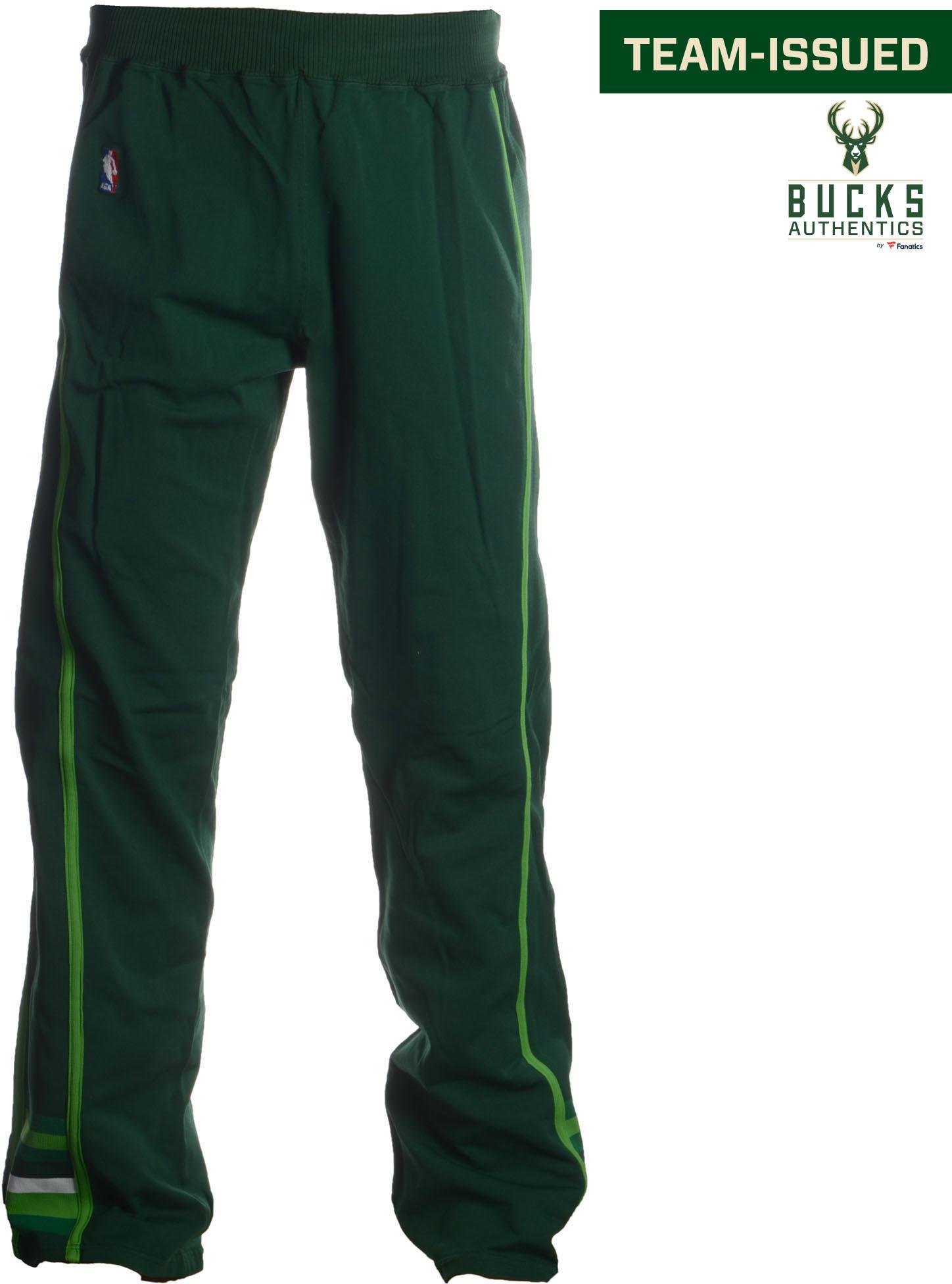 Milwaukee Bucks Team-Issued Green Warm 