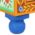thumbnail image 5 of vidaXL Hand Painted Sideboard 70x35x60 cm Solid Mango Wood, 5 of 5