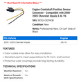 thumbnail image 2 of Engine Crankshaft Position Sensor Connector - Compatible with 2000 - 2005 Chevy Impala 3.4L V6 2001 2002 2003 2004, 2 of 2