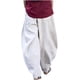 thumbnail image 2 of ICHUANYI Clearance Women's Casual Loose Baggy Pocket Pants Fashion Playsuit Trousers Overalls Cotton And Linen Pants(White, XL) ICHUANYI WER2023081009040, 2 of 6