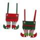 thumbnail image 1 of 2 piezas de pantalones de elfo, decoraciones colgantes, bolsa navideña para regalos, sacos navideños Rojo y verde, 1 of 9