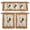 Beige, variant on 3 Piece Kitchen Curtains and Valances Set Rustic Rooster Cafe Curtains 24 Inch Length Farmhouse Yellow Sunflowers Country Wood Grain Valance & Tier Curtain for Living Room Bedroom 54"x18"+27"x24"*2