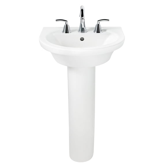 American Standard 0010.000.020 Boulevard and Tropic Pedestal Leg, White