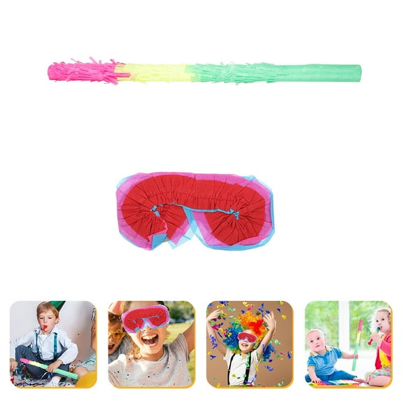UPOUART 1 Set Pinata Stick for Kids Game Props in Multicolor Design Back to School