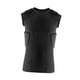 thumbnail image 5 of Chaleco acolchado para hombre, equipo de protección contra el pecho, camisa de compresión sin mangas, top de entrenamiento de choque deportivo para M, 5 of 8