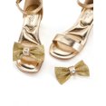 thumbnail image 4 of PatPat Girls Sandal Heels with Removable Bow, Flower Wedding Girls Dress Shoes for Little Big Kid, 4 of 6