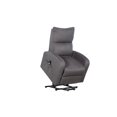 thumbnail image 1 of Topline Home Furnishings Power Lift Recliner, Smoke Grey Fabric, 1 of 9