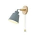 thumbnail image 5 of Lámpara De Cabeza De Dirección E27, Luz De Pared Nórdica Decorativa, Luz De Noche Moderna Con Interruptor De Cadena Colgante matsuzay HA025234-01, 5 of 5