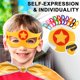 thumbnail image 5 of Capas y máscaras de superhéroes iRolewin, paquete de 20 para niños, 5 of 7