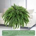 thumbnail image 6 of Faux Ferns for Outdoor Planter, Large Artificial Boston Ferns for Outdoors, UV Resistant Faux Ferns for Planter, Real Touch Greenery for Porch & Garden, 6 of 14