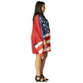 thumbnail image 4 of USA Flag Tunic Men's Adult Halloween Costume, One Size, (40-46), 4 of 4