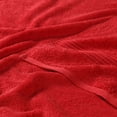 thumbnail image 4 of Superior Egyptian Cotton Absorbent Red Bath Towel Set of 4, 4 of 13