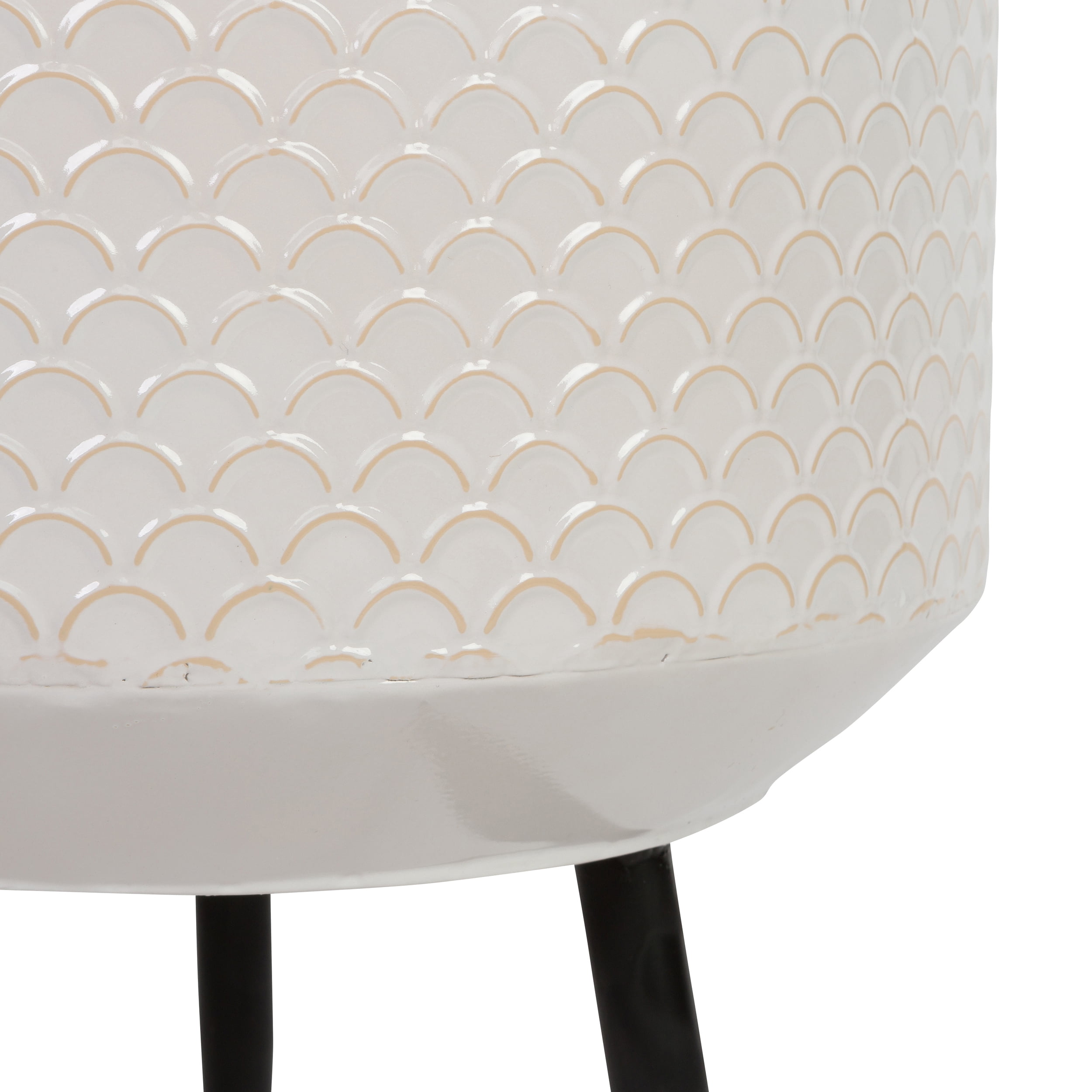 Aspire Home Accents Metal Avery Modern Planters (Set of 3)