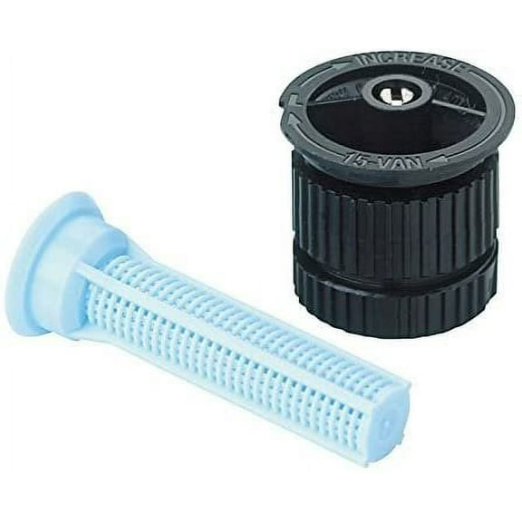 Rain Bird Adjustable Pattern Spray Nozzle - Adjustable Flow - 12 ft Range, Multicolor