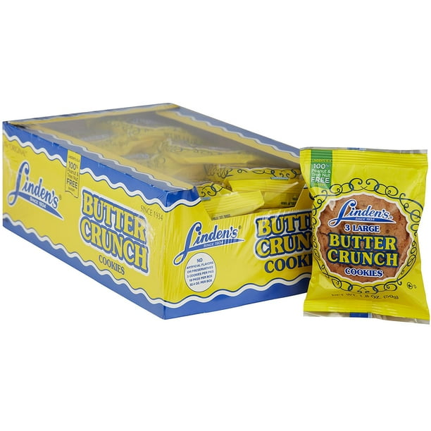 Linden's Butter Crunch Cookies (1.8 oz., 18 ct.)